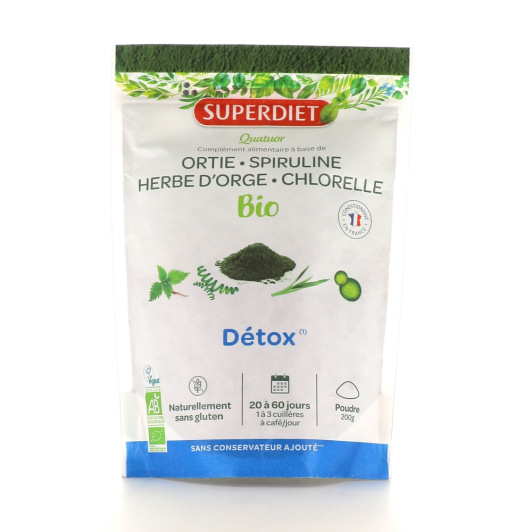 Super Diet Quatuor Détox Bio 200 g