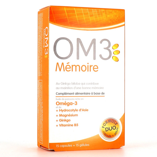 OM3 Mémoire 15 capsules + 15 gélules