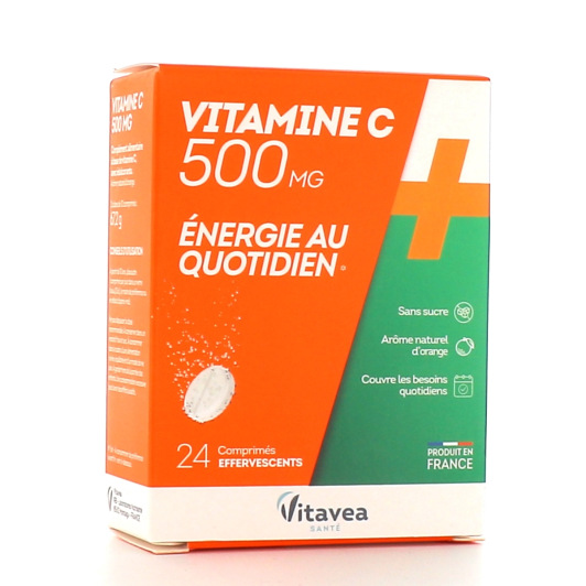 Nutrisanté Energie au Quotidien Vitamine C Effervescente 500mg 24 comprimés