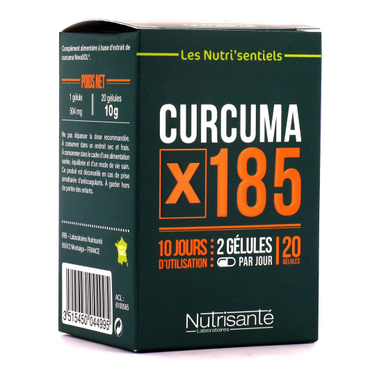 Nutrisanté Curcuma X 185