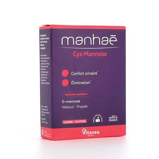 Manhaé Cys Mannose 10 sticks