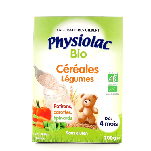 Physiolac Bio Céréales Légumes