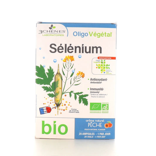 3 Chênes Oligo Végétal Sélénium
