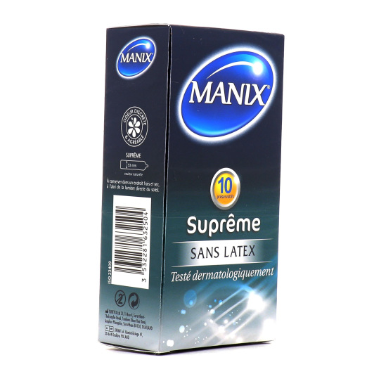 Manix Suprême Préservatifs sans latex