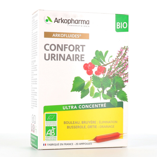 Arkofluides Confort Urinaire BIO 20 ampoules