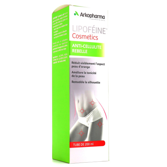 Lipoféine cosmetics anti-cellulite rebelle en 200 ml
