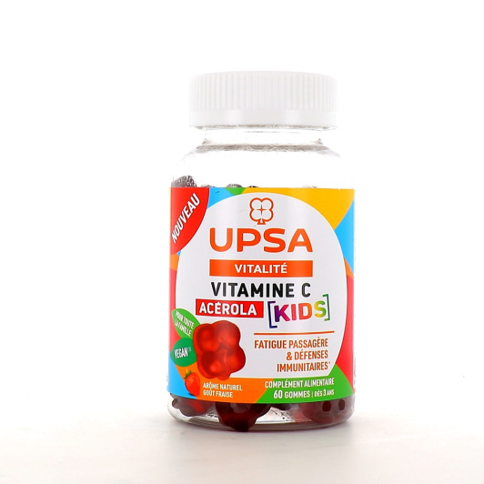 UPSA Vitalité Vitamine C Acérola Kids