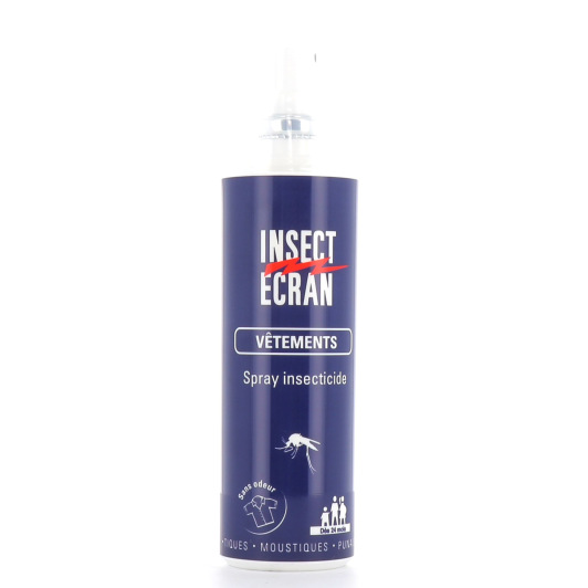 Insect Ecran Spray Insecticide spécial Vêtements