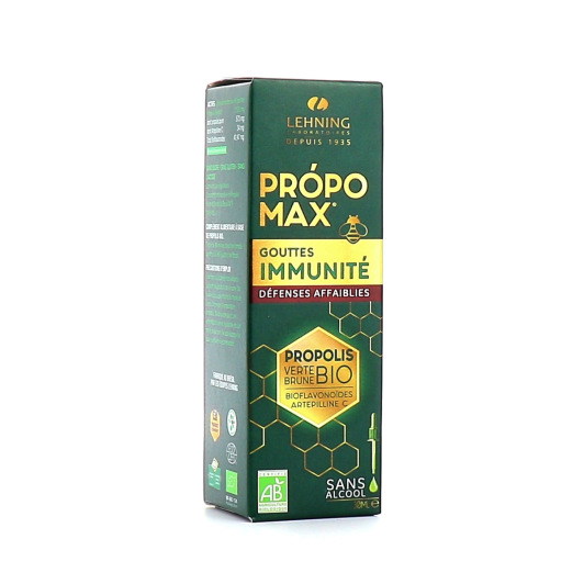Propomax Immunité Défenses Affaiblies Extrait de Propolis Bio