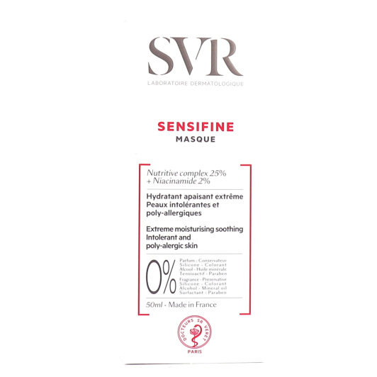 SVR Sensifine Masque apaisant et hydratant 50ml