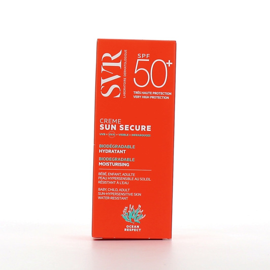SVR Sun Secure Crème Solaire Hydratante SPF 50+