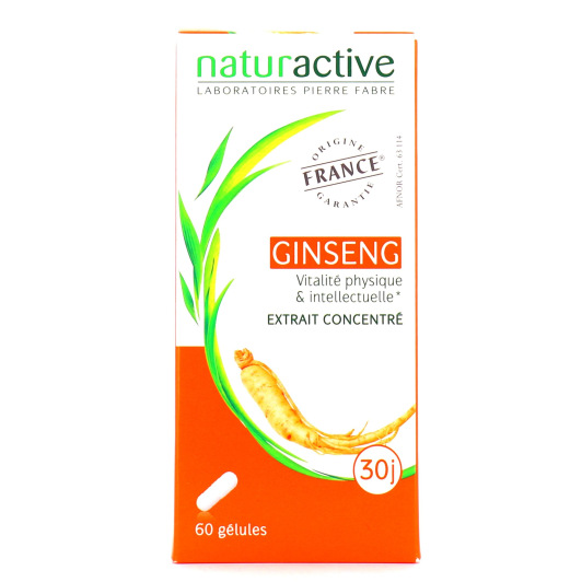 Naturactive Ginseng Extrait Concentré 60 gélules