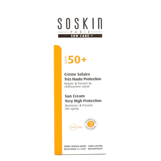 Crème solaire très haute protection SPF 50 +