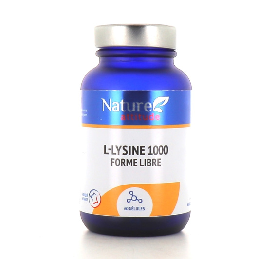 Nature Attitude L-Lysine 1000 Forme Libre