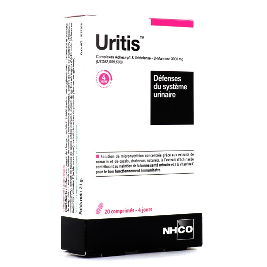 Uritis Confort Urinaire 20 comprimés