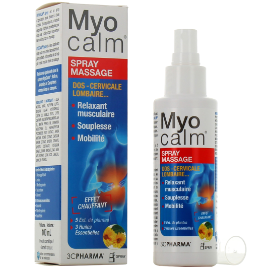 3C Pharma Myocalm Spray Contractions Musculaires