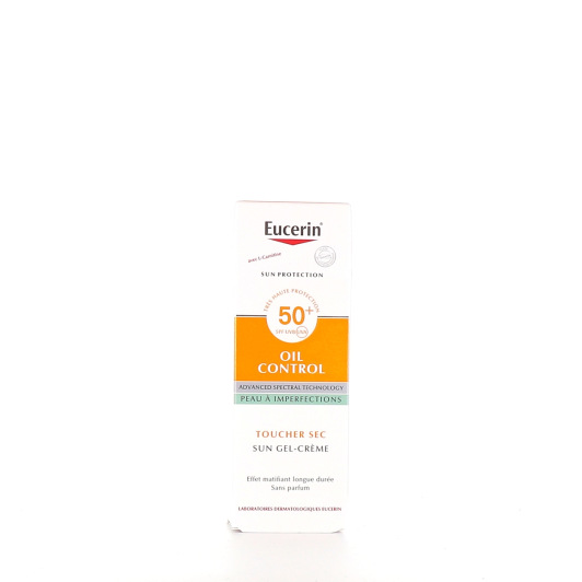 Eucerin Oil Control Gel-Crème Solaire SPF 50 +