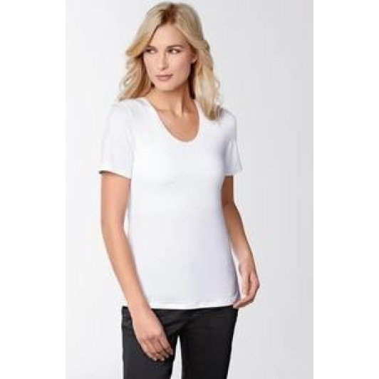 Amoena Valletta T-Shirt Blanc 70232 Noir 70231