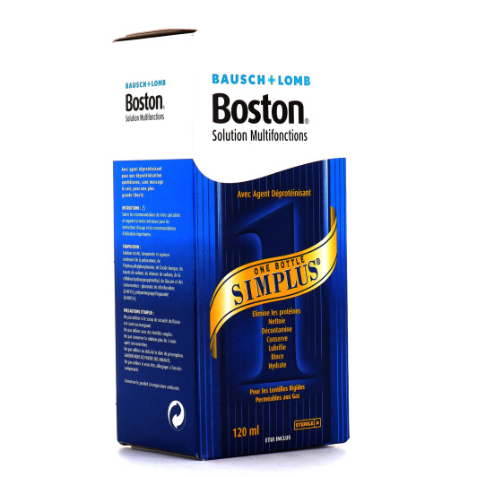 Bausch And Lomb Boston Simplus Solution Multifonctions pour Lentilles rigides