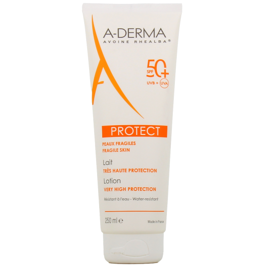 A-Derma Protect Lait Solaire SPF50+