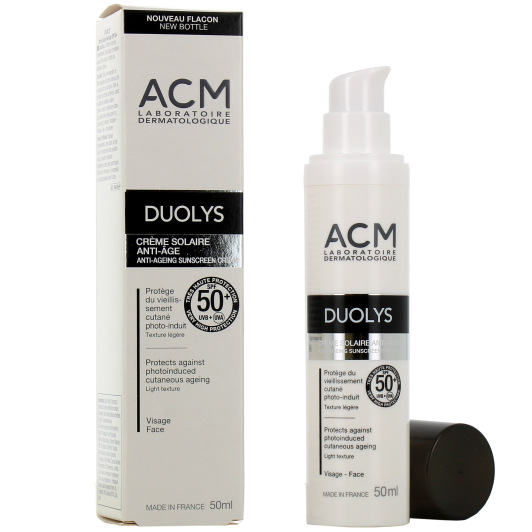 ACM Duolys Crème solaire anti-âge SPF50+