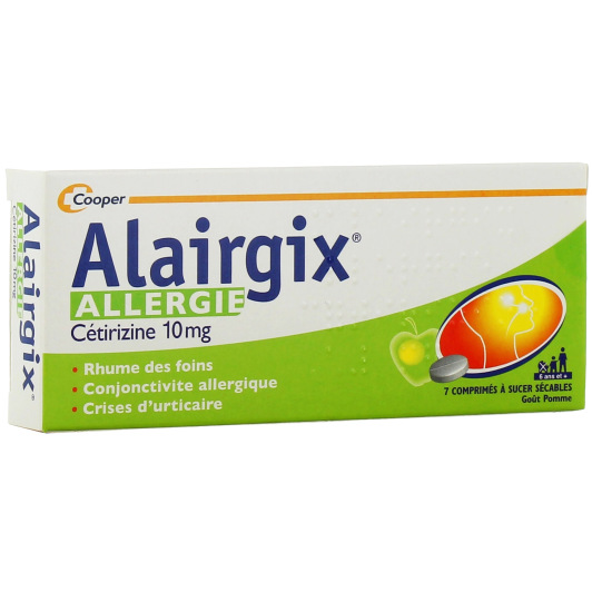 Alairgix Allergie Cetirizine 10mg