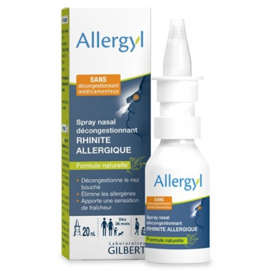 Allergyl Spray Nasal Décongestionnant Rhinite Allergique