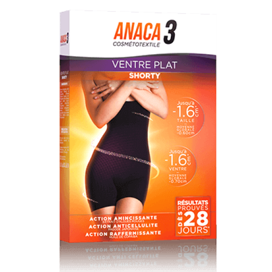Anaca3 Shorty Ventre Plat 28 jours - Pharmacie des Drakkars