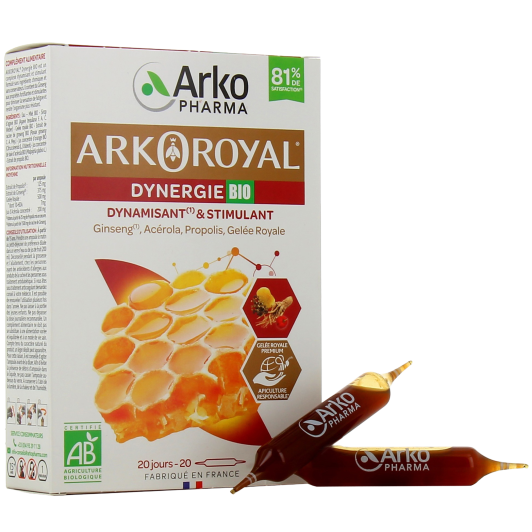 Arkoroyal Dynergie Ampoules