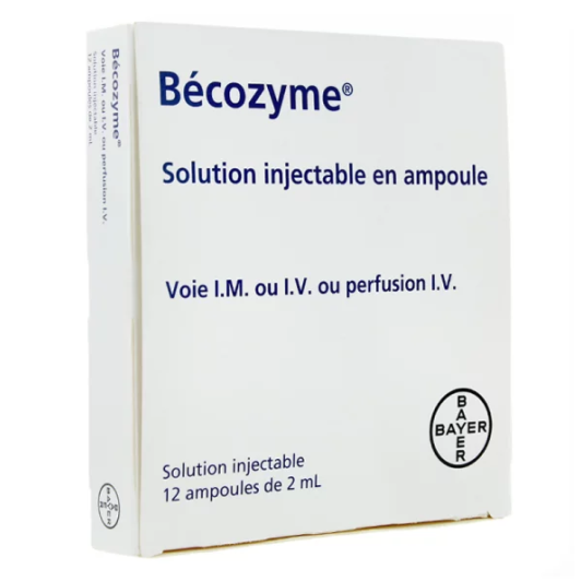 Becozyme Solution Injectable 12 ampoules