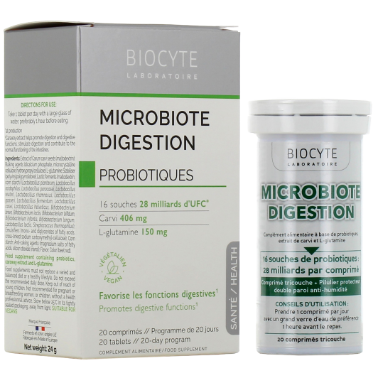 Biocyte Longevity Microbiote Digestion