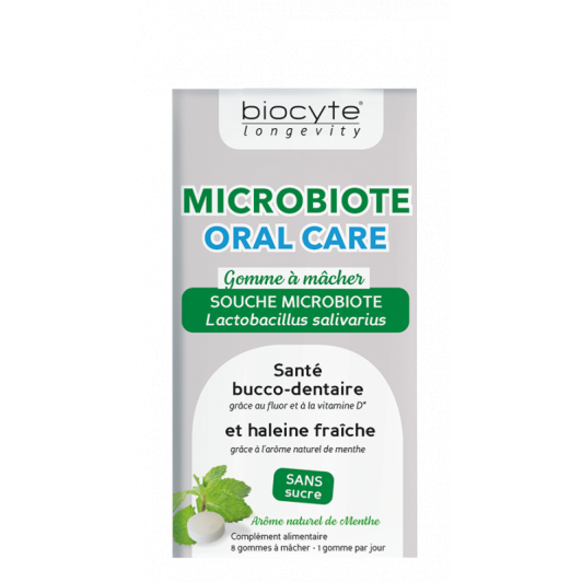 Biocyte Microbiote Oral Care Gommes à mâcher