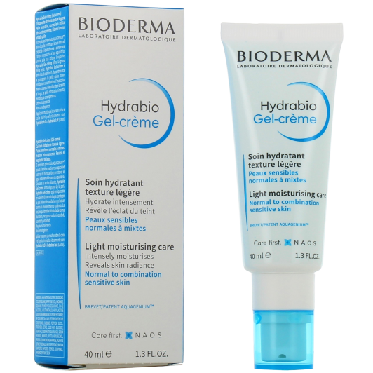 Bioderma Hydrabio Gel-Crème Soin Hydratant Texture Légère