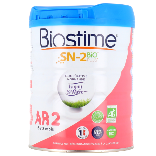 Biostime AR 2 Lait en poudre Bio 6-12 mois