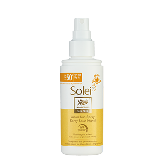 BOOTS Solei Spray Solaire Enfant SPF50+ 150ml