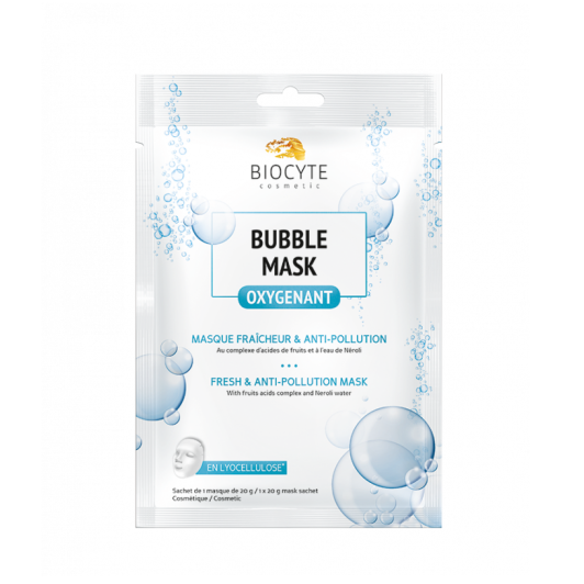 Bubble Mask Oxygénant Masque Fraîcheur & Anti-Pollution