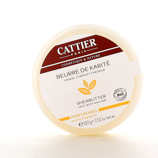 Cattier Beurre de Karité Bio Parfum Miel