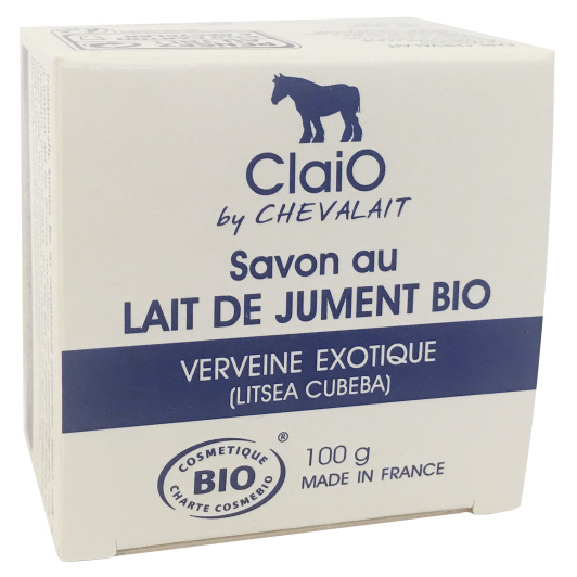 CHEVALAIT - savon au lait de jument Bio verveine exotique - 100g