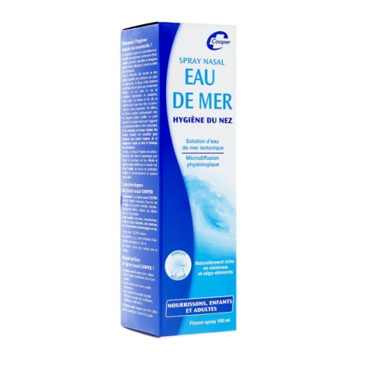 Spray nasal eau de mer : Achat d'eau de mer en ligne
