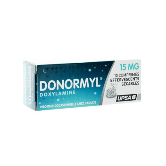 Donormyl effervescent 15 mg