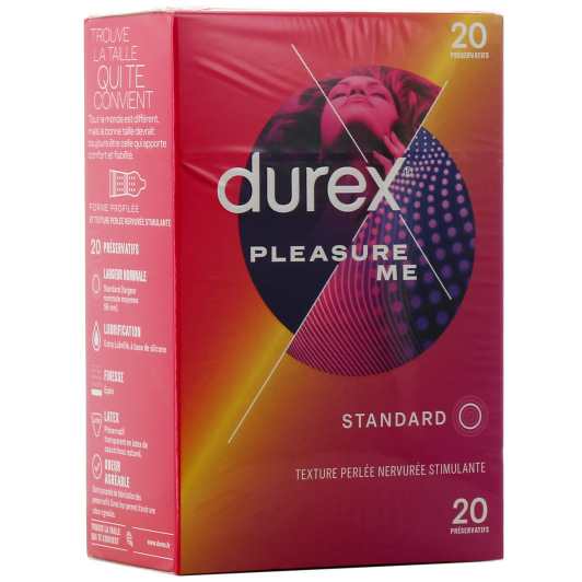 Préservatifs Durex Pleasure Me