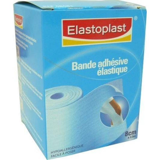 Elastoplast bande adhésive élastique 8cm X 2.5m