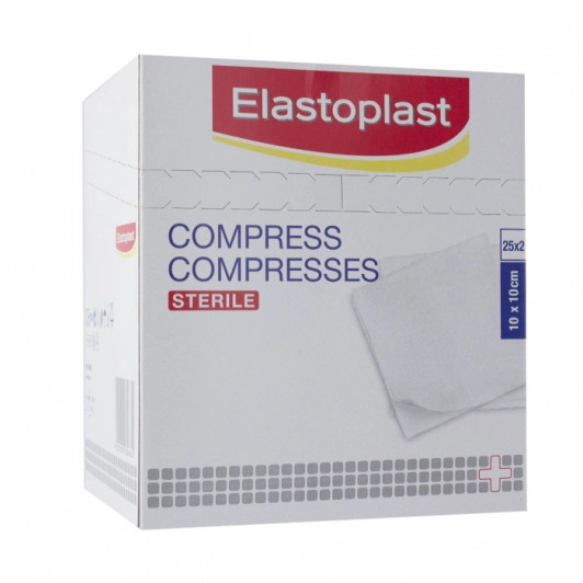 Elastoplast Compresses Stériles Boîte 50 pièces 10x10 cm