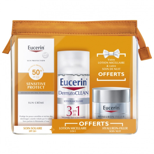 Eucerin Sun Trousse Crème solaire Sensitive sun protect SPF50+