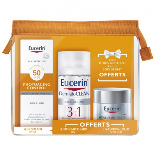 Eucerin Trousse Photoaging Control Sun Fluid Anti-âge SPF50
