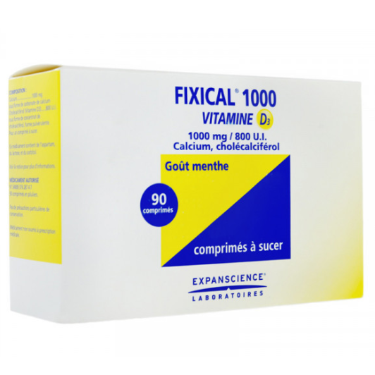 Fixical 1000 Vitamine D3 1000mg