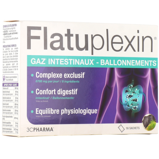 Flatuplexin Gaz Intestinaux Ballonnements