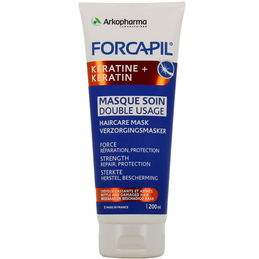 Forcapil Kératine+ Masque Soin Double Usage