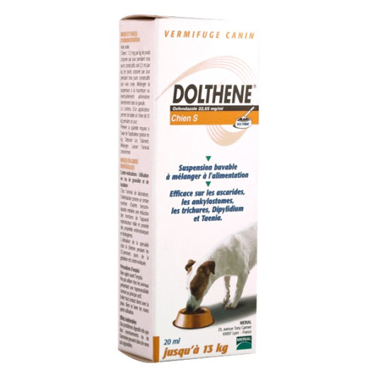 Frontline Dolthene chien S 20 ml