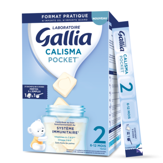 Gallia Calisma 2ème Age Lait en Poudre 1,2kg